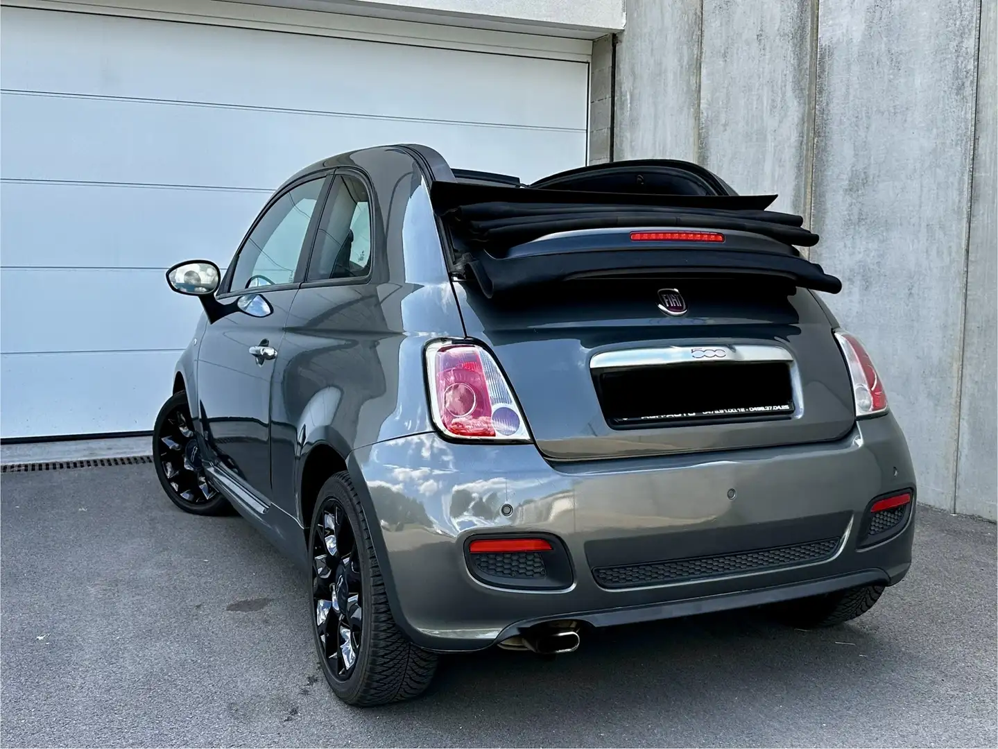 Fiat 500 1.2i Sport Gris - 2