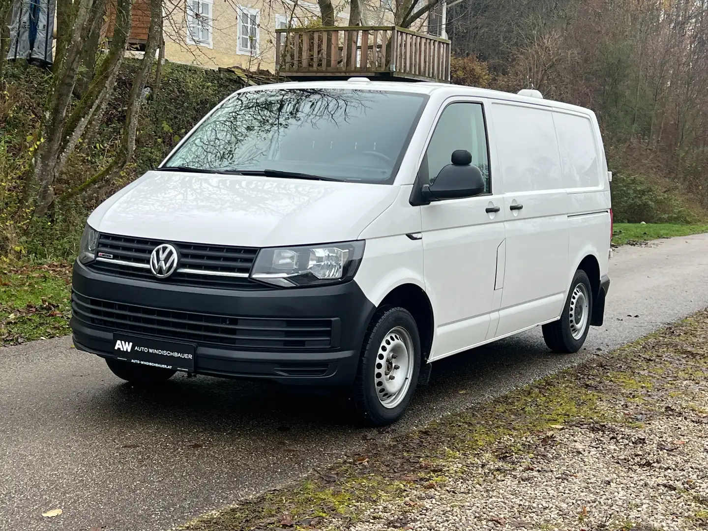 Volkswagen T6 Transporter Kasten 4Motion 2xSchiebetüren*Standheizung*AHK* Blanc - 1