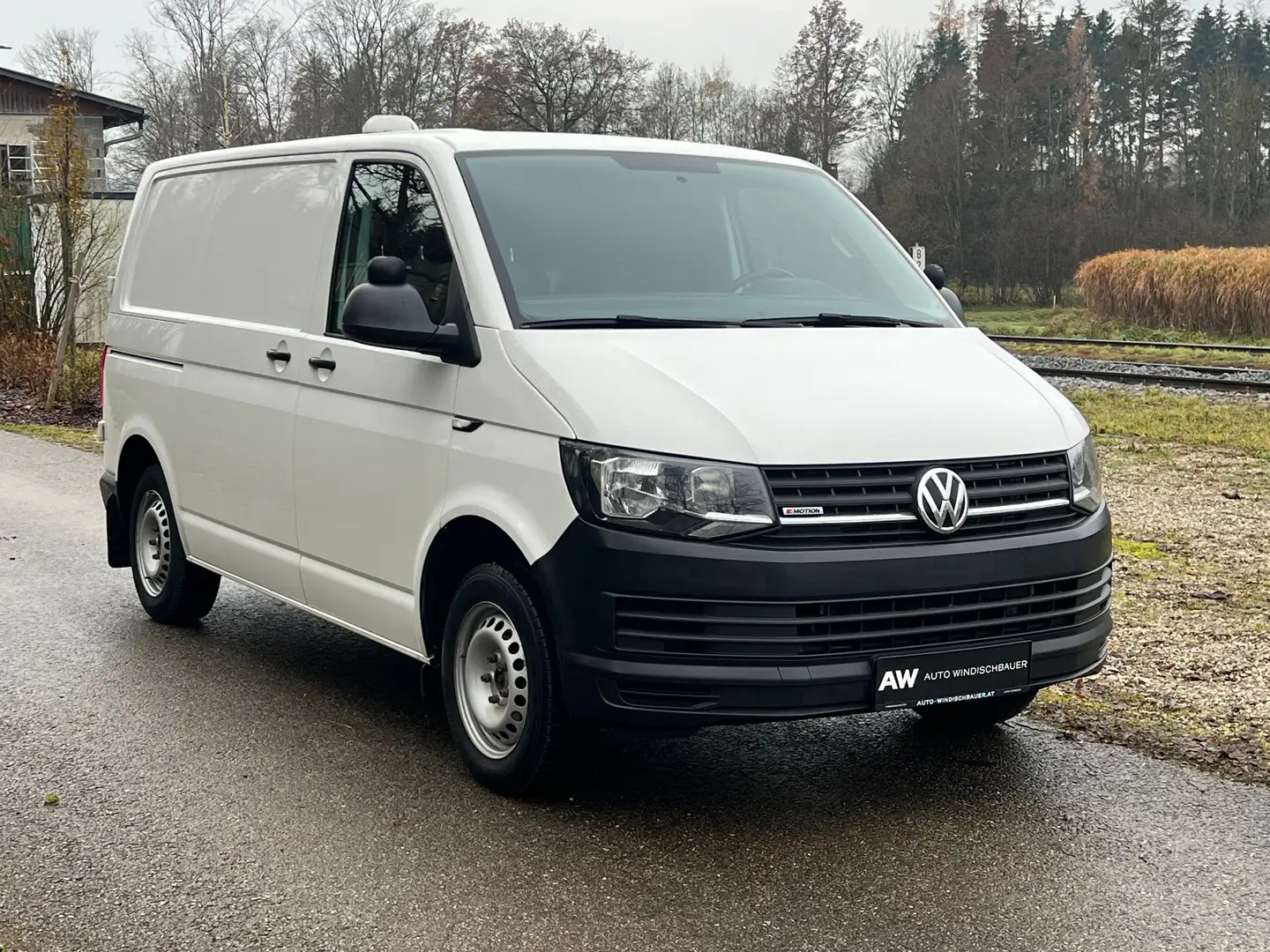 Volkswagen T6 Transporter Kasten 4Motion 2xSchiebetüren*Standheizung*AHK* Blanc - 2