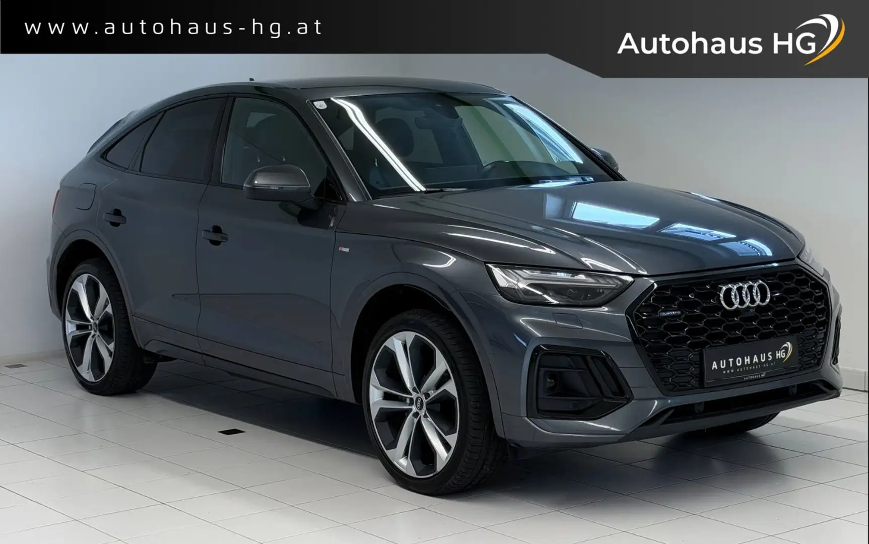 Audi Q5 40 Sportback 2.0 TDI quattro S line*AHK*MATRIX* Grau - 1