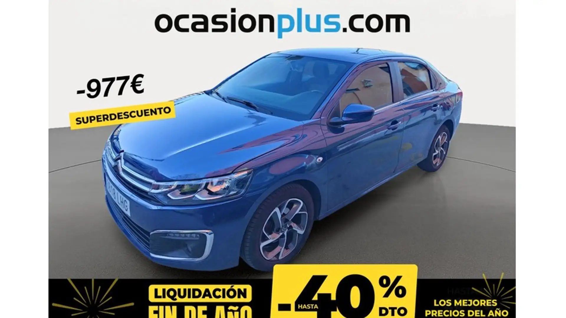 Citroen C-Elysée 1.5BlueHDi S&S Shine 100 Azul - 1