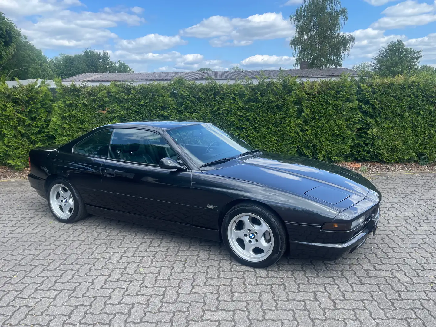 BMW 850 850CSI * Oldtimer*Schwarz/Schwarz* Zwart - 1