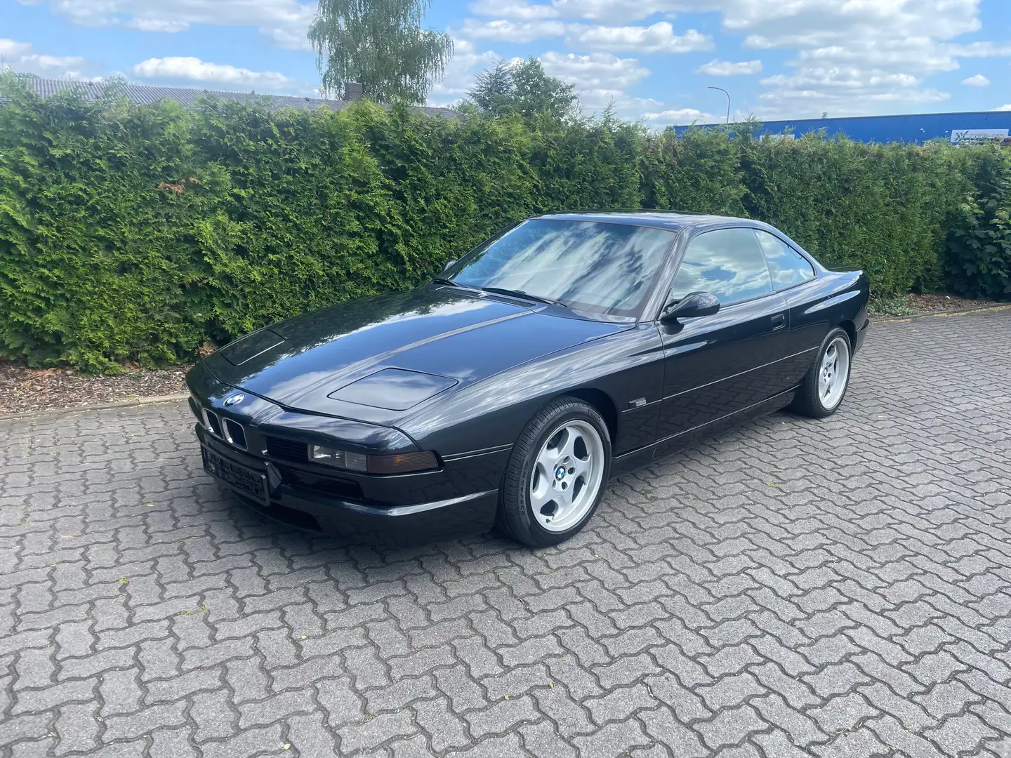 BMW 850 850CSI * Oldtimer*Schwarz/Schwarz* Zwart - 2