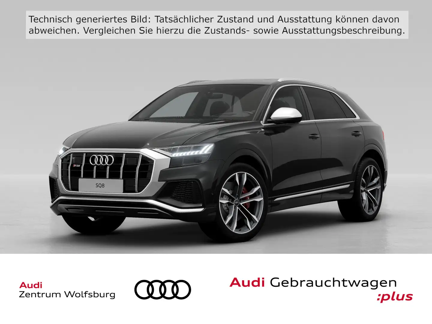 Audi SQ8 4.0 TFSI Tiptronic quattro Standhzg/Pano/AHK Black - 1