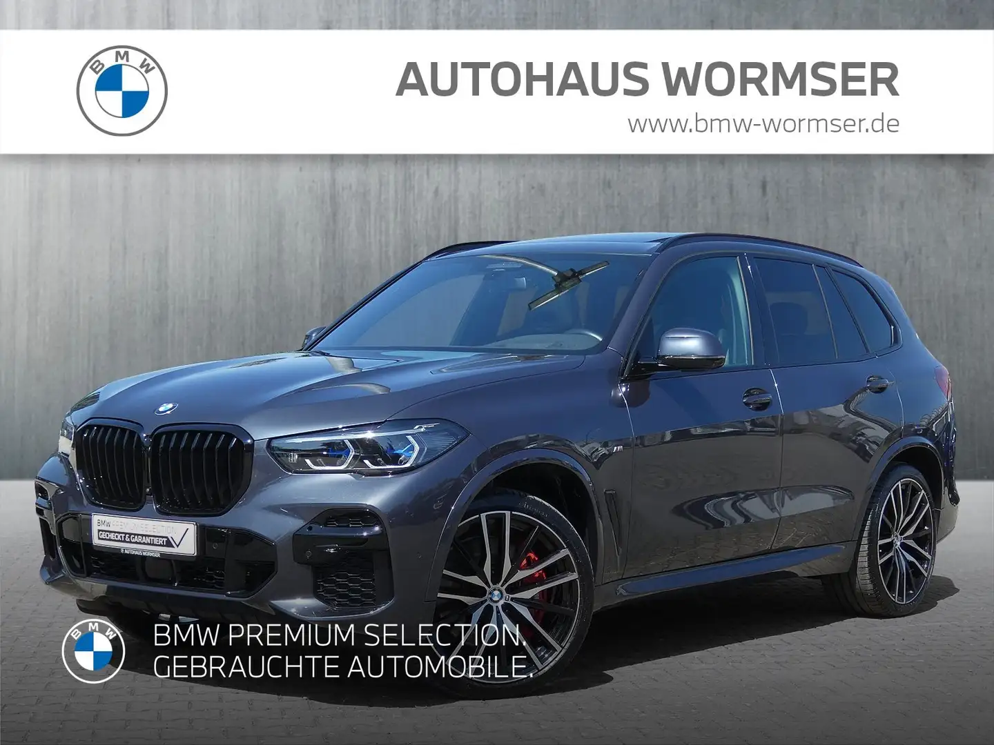 BMW X5 M 50i B&W Surround Head-Up DAB Aktivlenkung Grau - 1