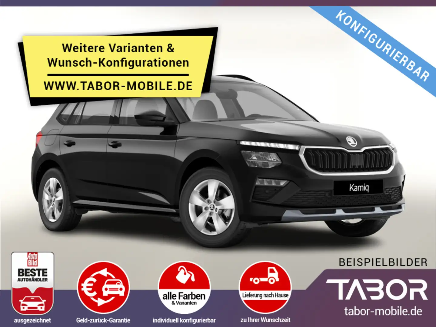Skoda Kamiq 1.0 TSI 95 Essence Facelift SHZ PDC VirC Blauw - 1