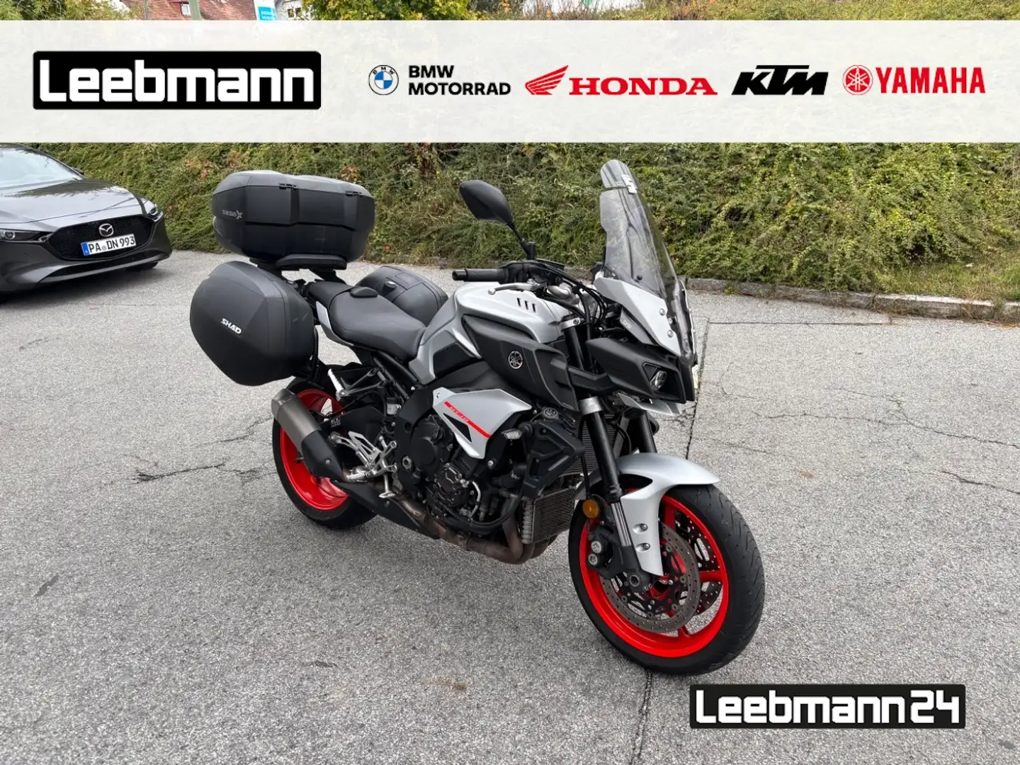 Yamaha MT-10 MT 10 Topcase, Seitenkoffer Grau - 1