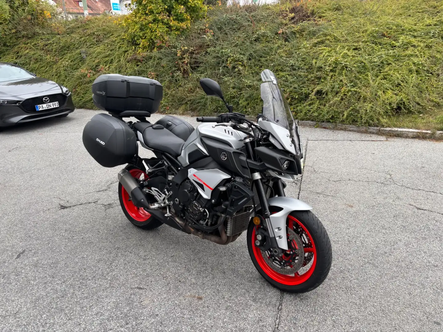 Yamaha MT-10 MT 10 Topcase, Seitenkoffer Grau - 2