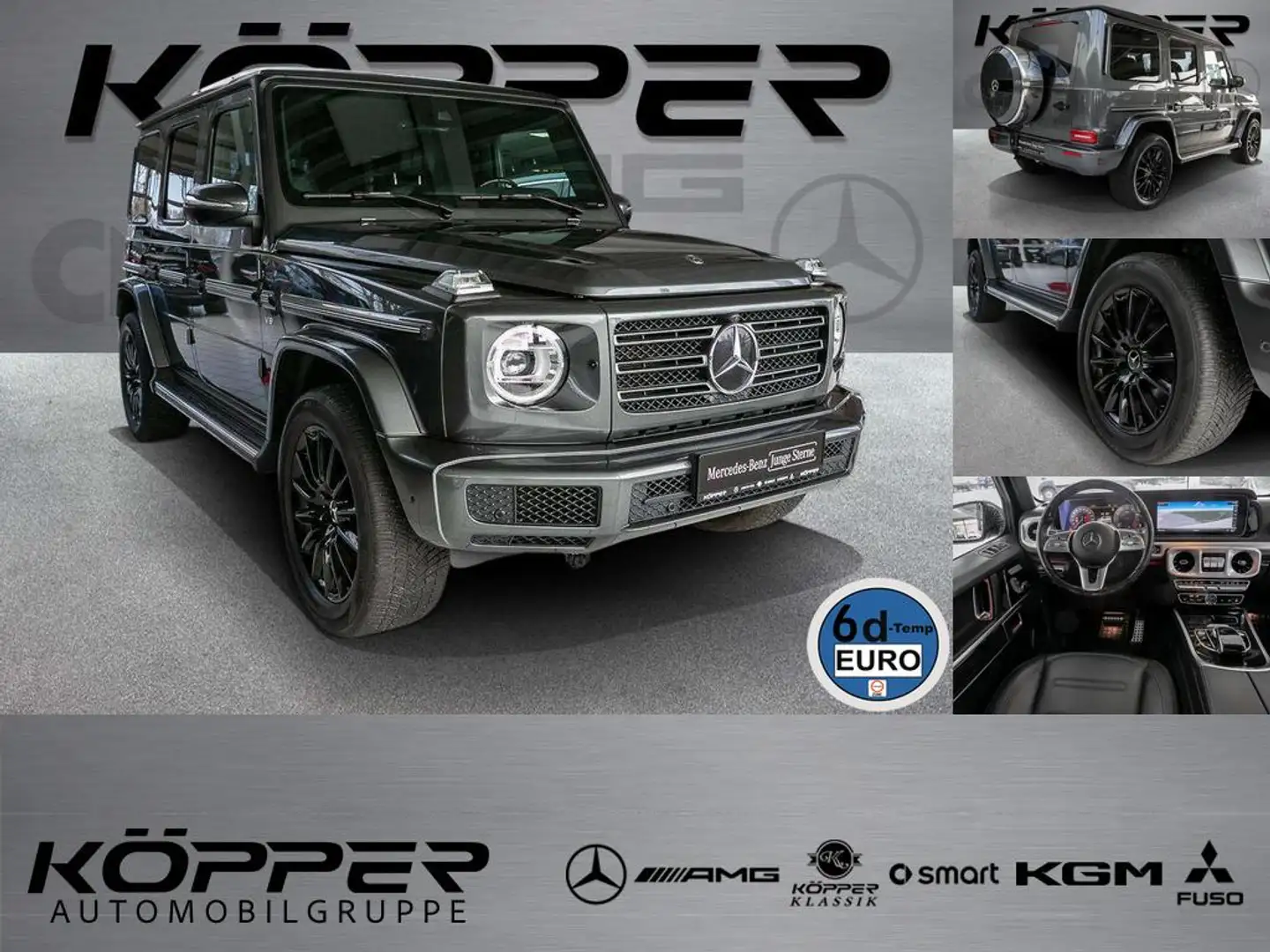 Mercedes-Benz G 500 500 DESIGNO GRAPHIT Edition AHK SSD Leder Gris - 1