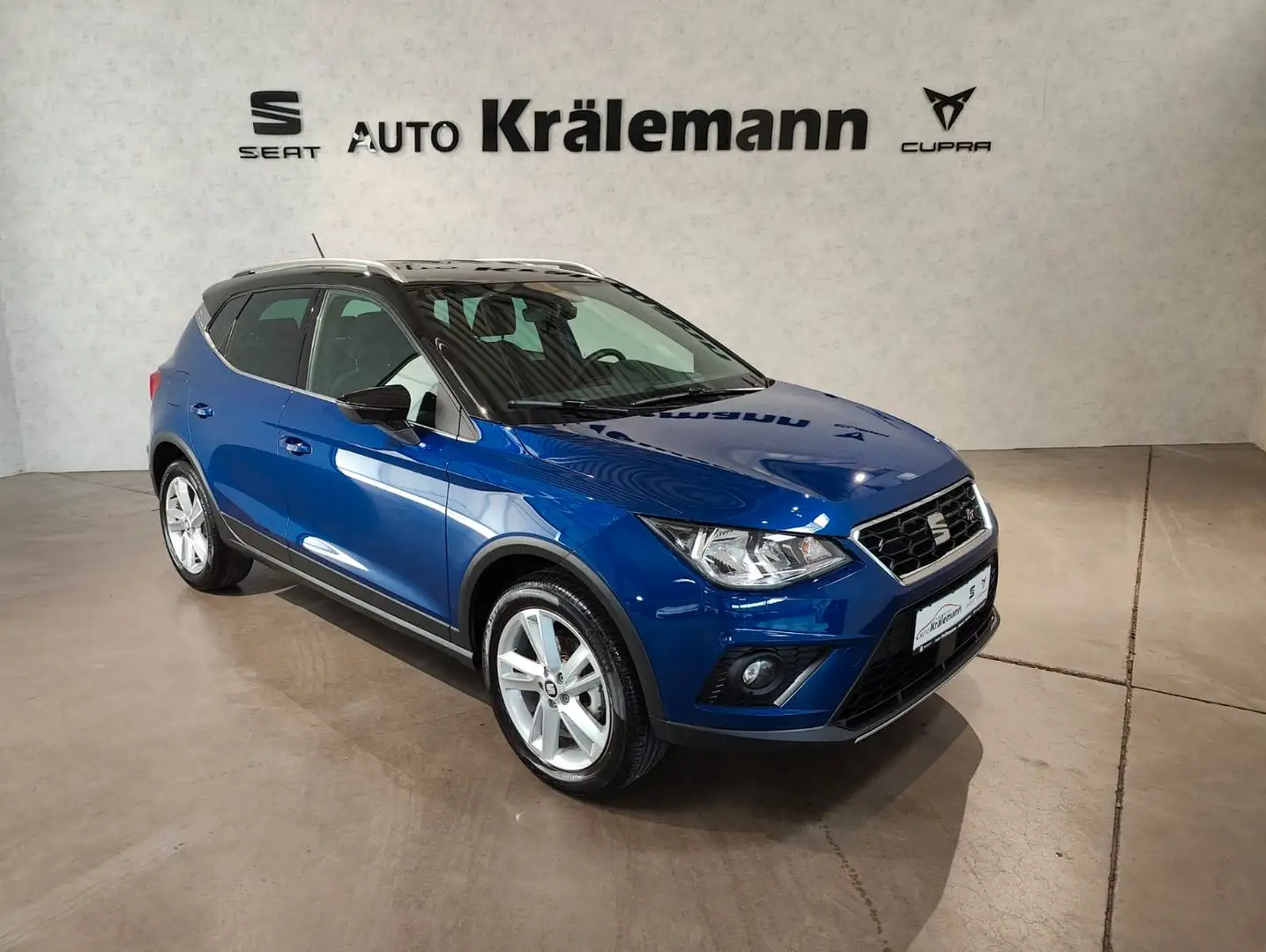 SEAT Arona FR 1,0 TSI*Navi*17 Zoll Alu* Blau - 1