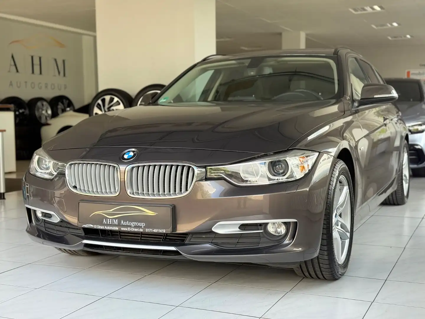 BMW 320 d Touring Aut. Modern 1.HD/BiXen/Keyless/Pano Brun - 1