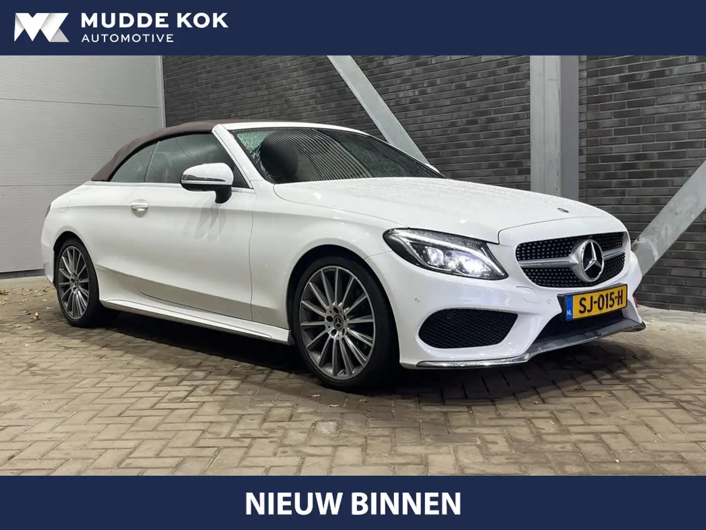 Mercedes-Benz C 180 Cabrio Premium Plus | Leder | 360° Camera | Stoelv Blanc - 1