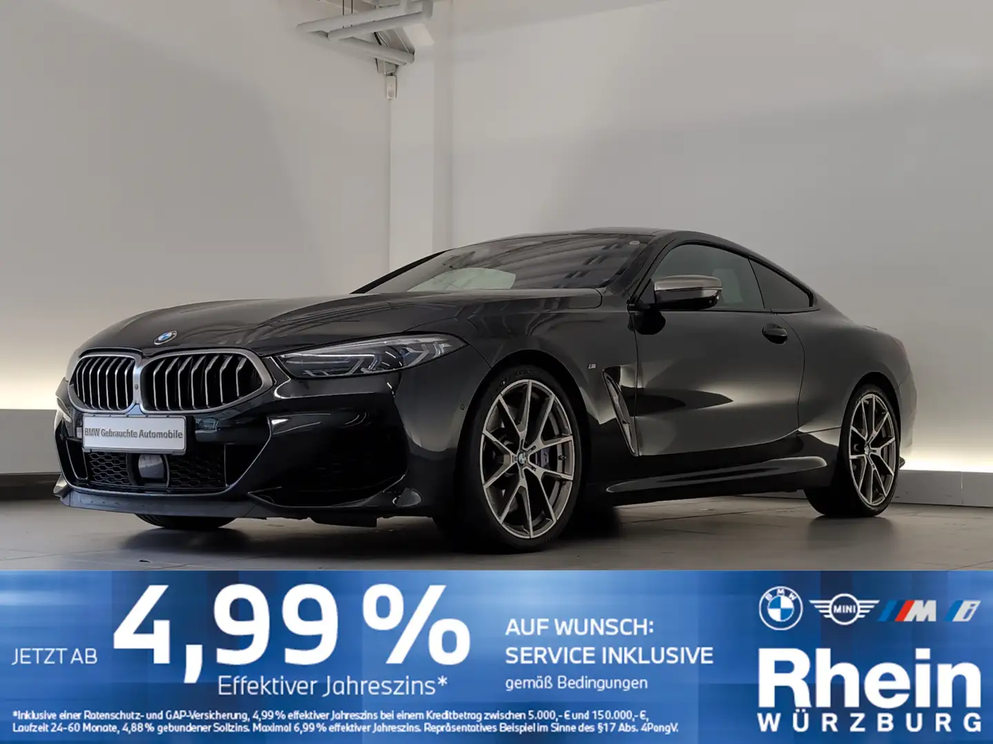 BMW M850 i xDrive Coupé Laser/H&K/DAB Laser/H&K/DAB Negru - 1