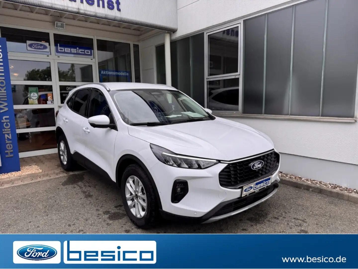Ford Kuga Titanium+LED+NAV+DAB+PDC+RFK+iACC+BLIS+LMF+ Wit - 1