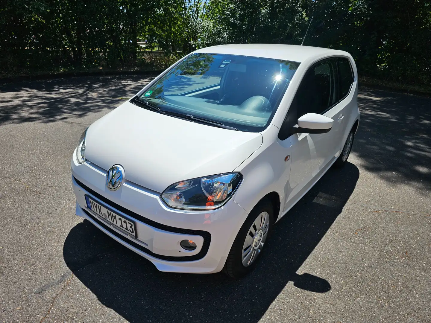 Volkswagen up! 1.0 move up! 75 PS|Navi|Klima|Sitzheizung Weiß - 1