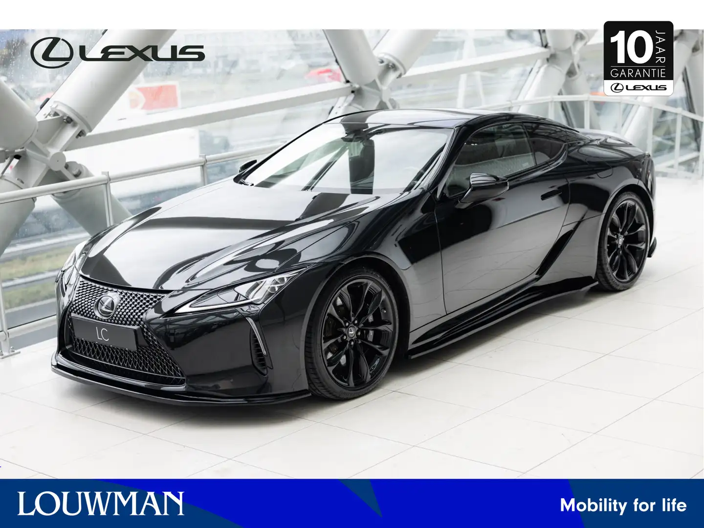 Lexus LC 500 Night Pack | V8 - 478 PK | Apple/Android Carplay | Zwart - 1