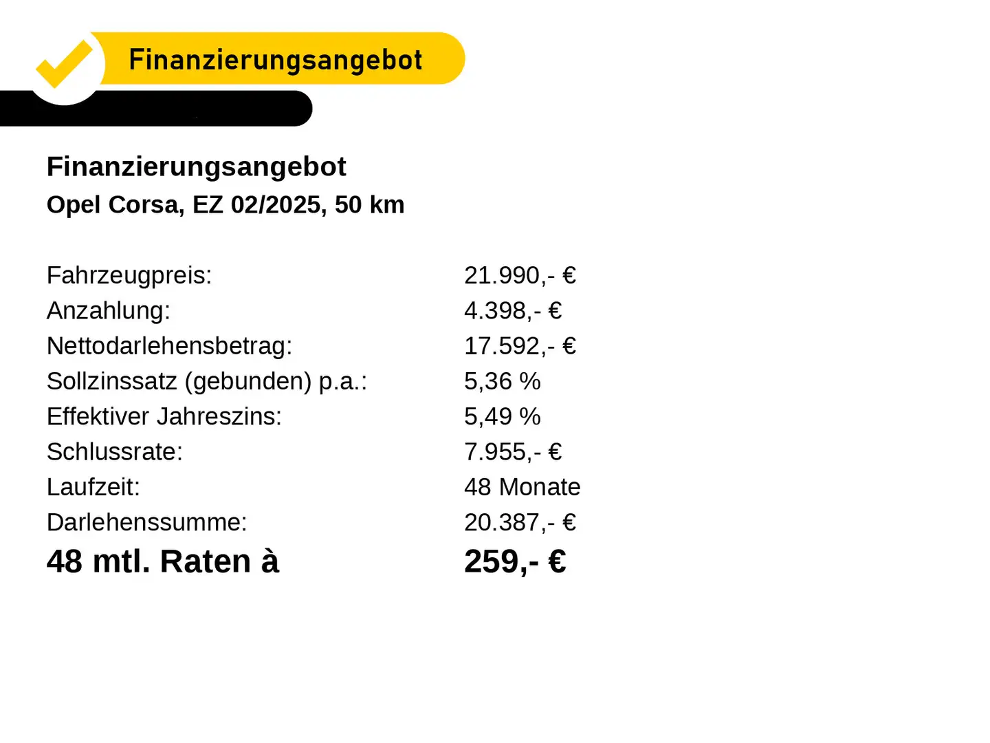 Opel Corsa F GS Automatik Weiß - 2