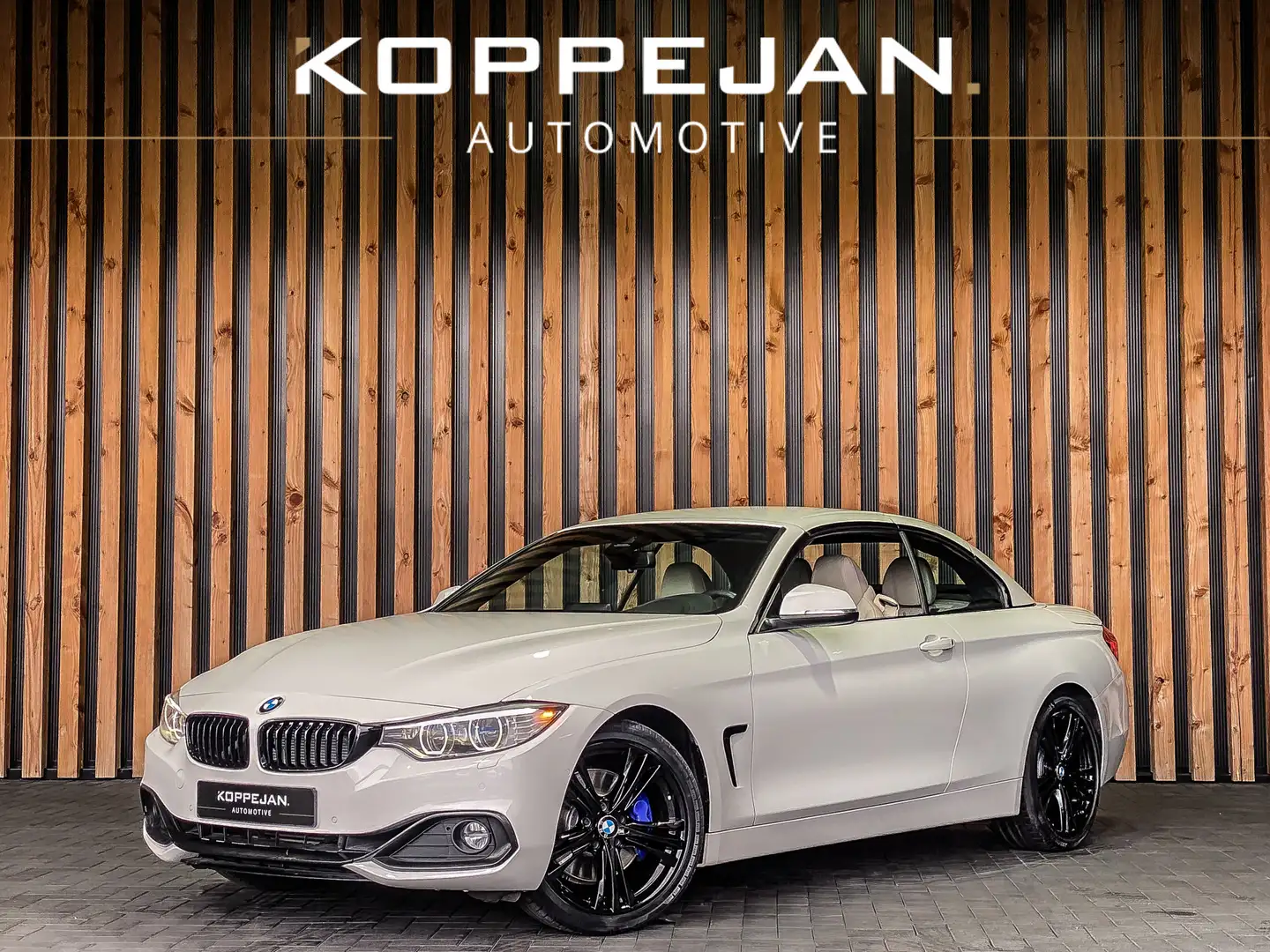 BMW 435 4-serie Cabrio 435i High Executive 306PK Automaat Blanc - 1