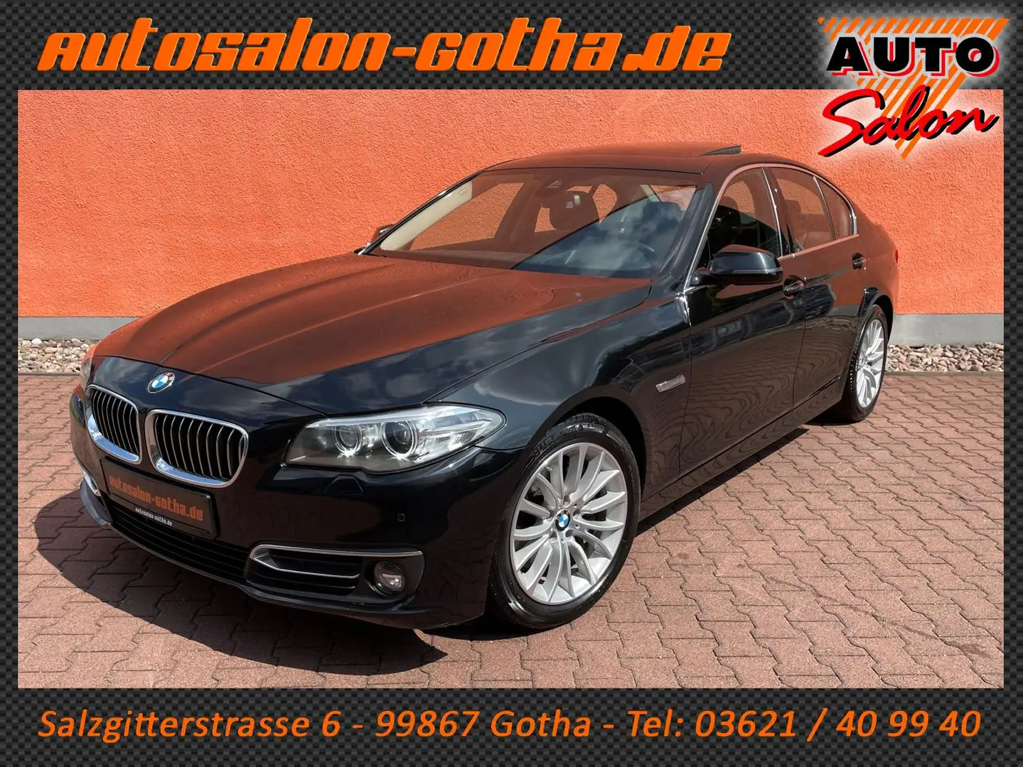 BMW 530 d Luxury Autom. LEDER+XENON FAHRASSISTENT GSD Schwarz - 1