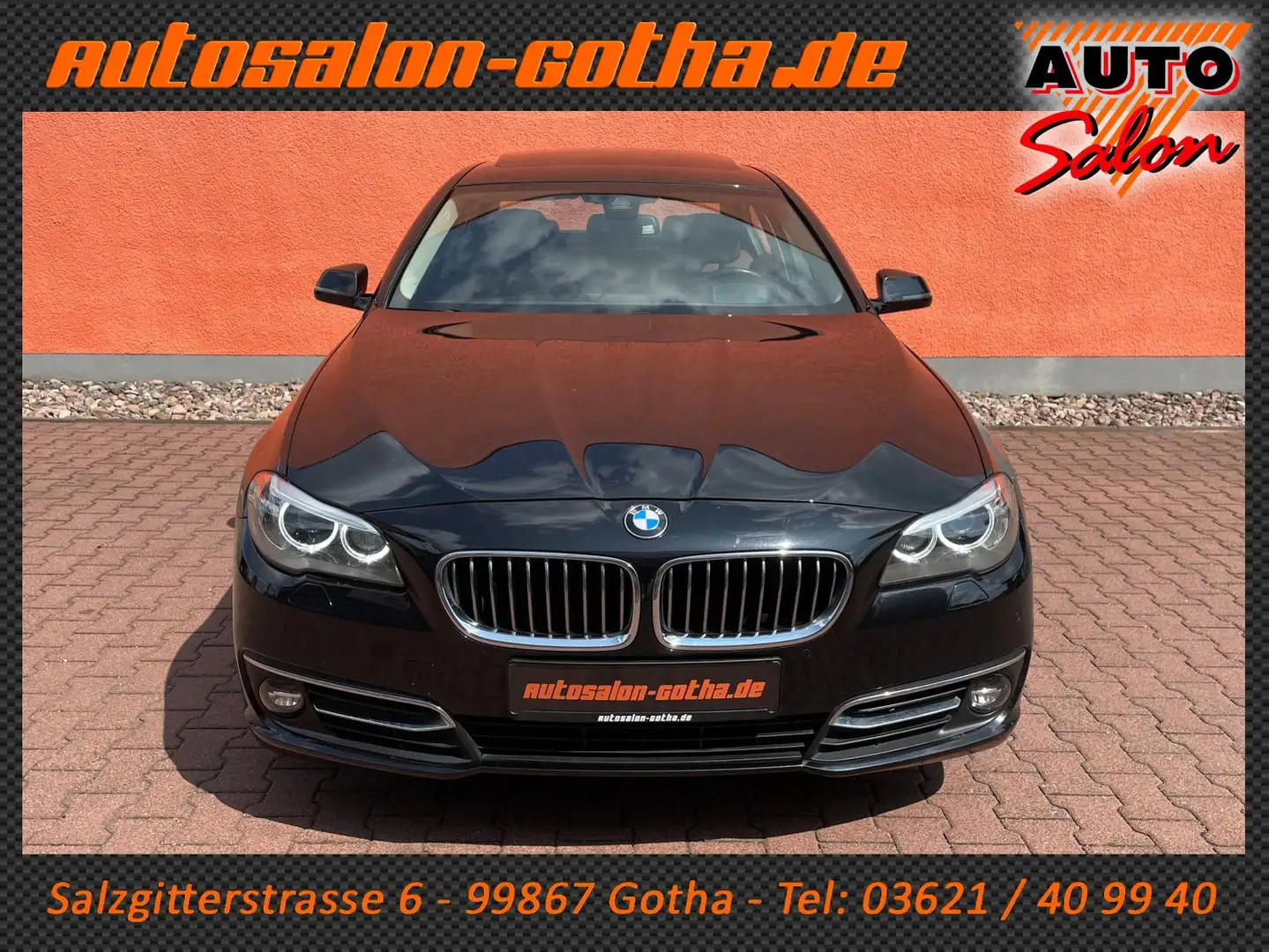 BMW 530 d Luxury Autom. LEDER+XENON FAHRASSISTENT GSD Schwarz - 2