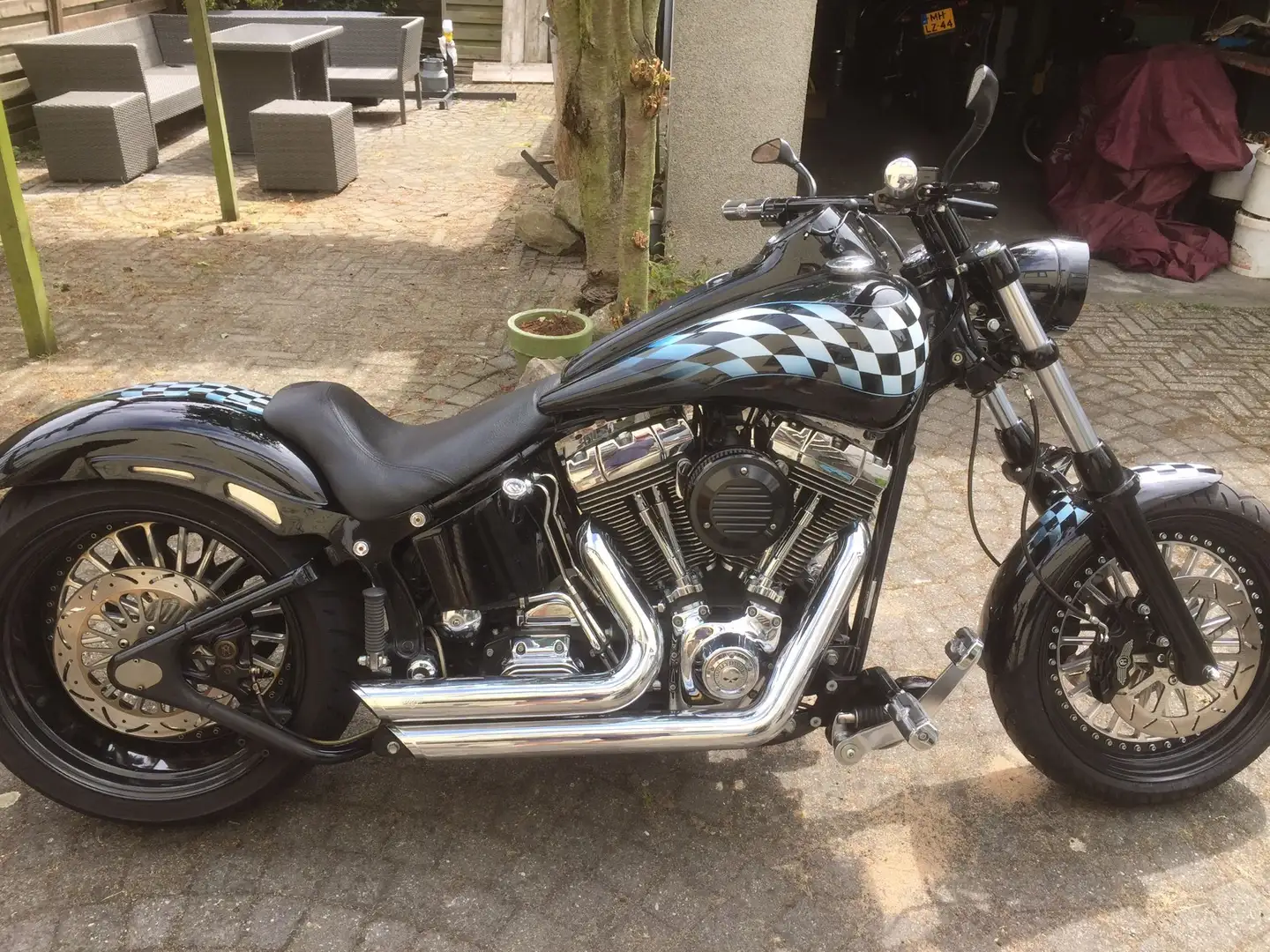 Harley-Davidson Softail fxstdi Negru - 2