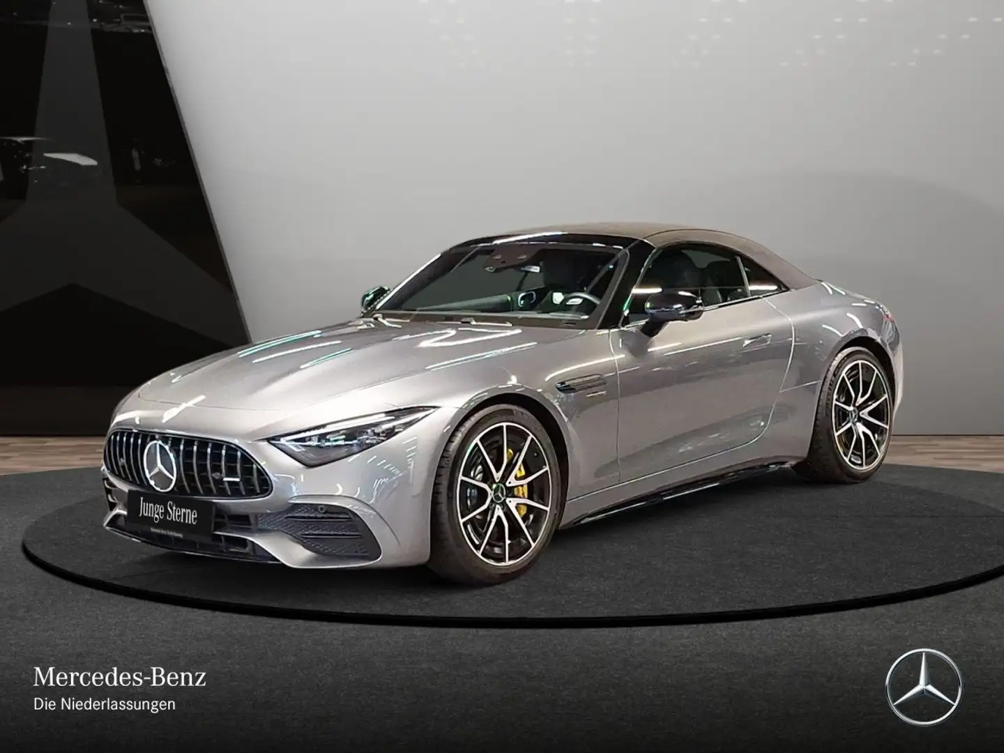 Mercedes-Benz SL 43 AMG Cab. Fahrass WideScreen Sportpak Distr+ Gris - 2