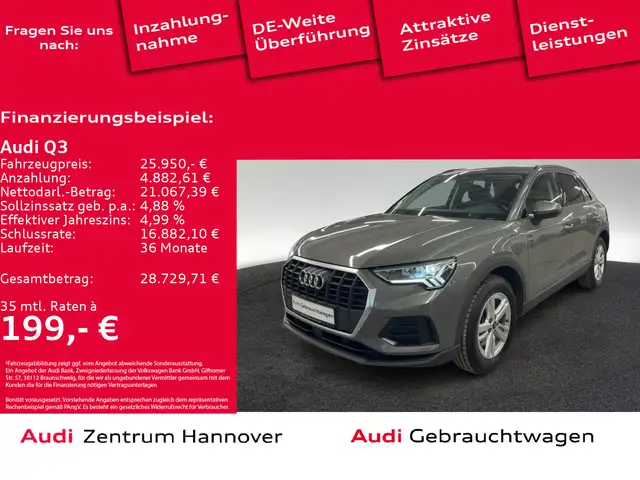 Audi Q3 45 Kamera AHK Navi virtual DAB