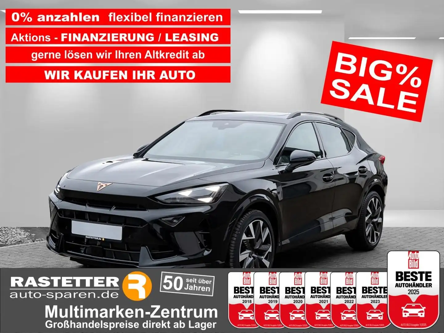 CUPRA Formentor VZ facelift+Leder+PanoSD+19Z+Sennheiser+AHK+Perf+M Schwarz - 1