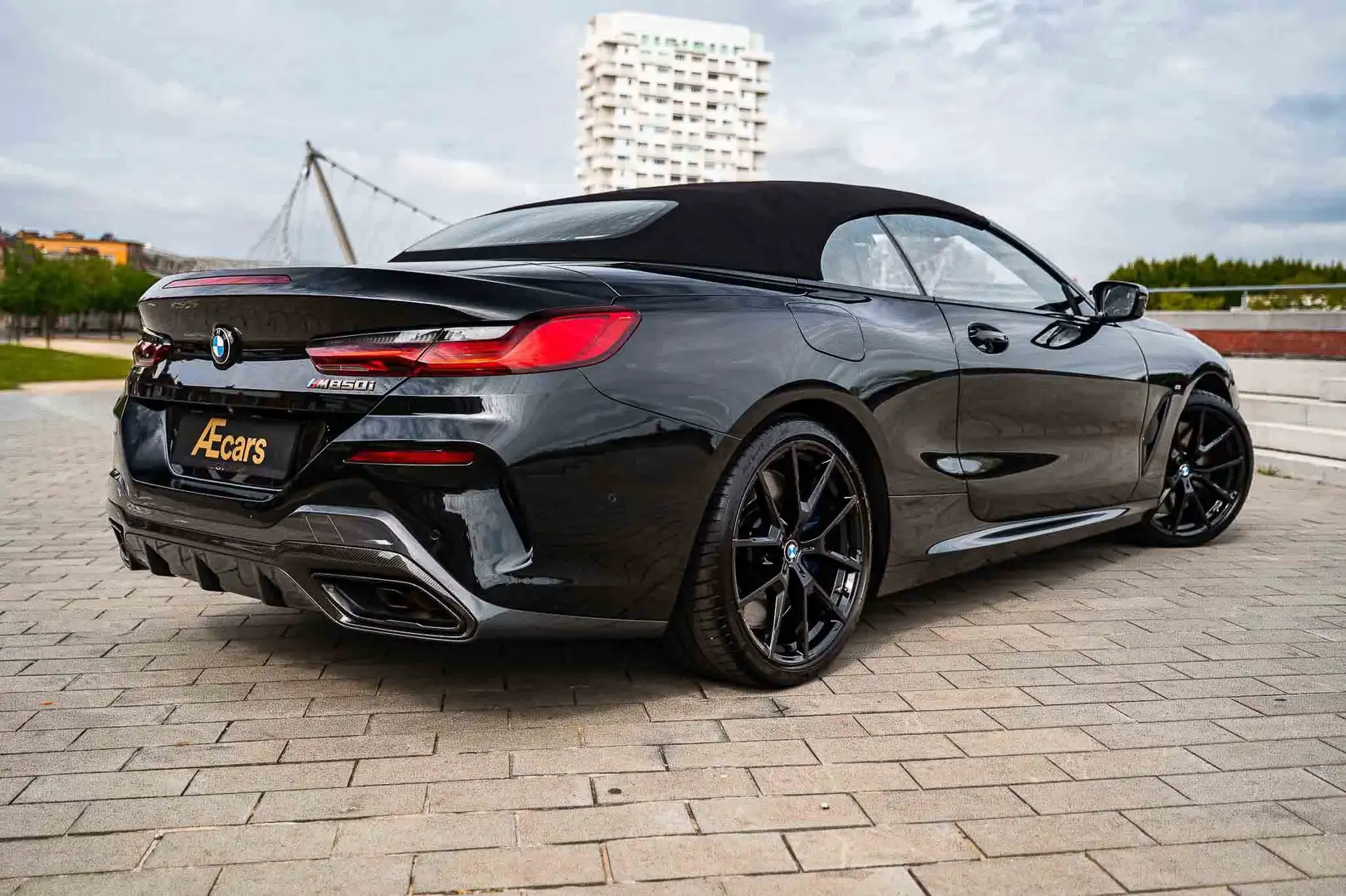 BMW M850 i XDRIVE / CABRIOLET / CARBON / BELGIAN / FULL Noir - 2