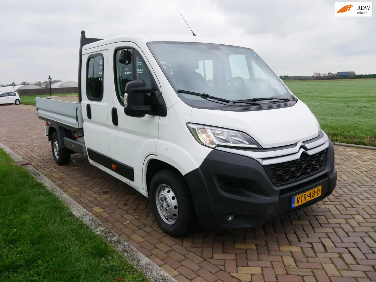 Citroen Jumper 35 2.2 BlueHDi 140 L4H2 Club Zwaar DUBB CAB PICK U Wit - 1