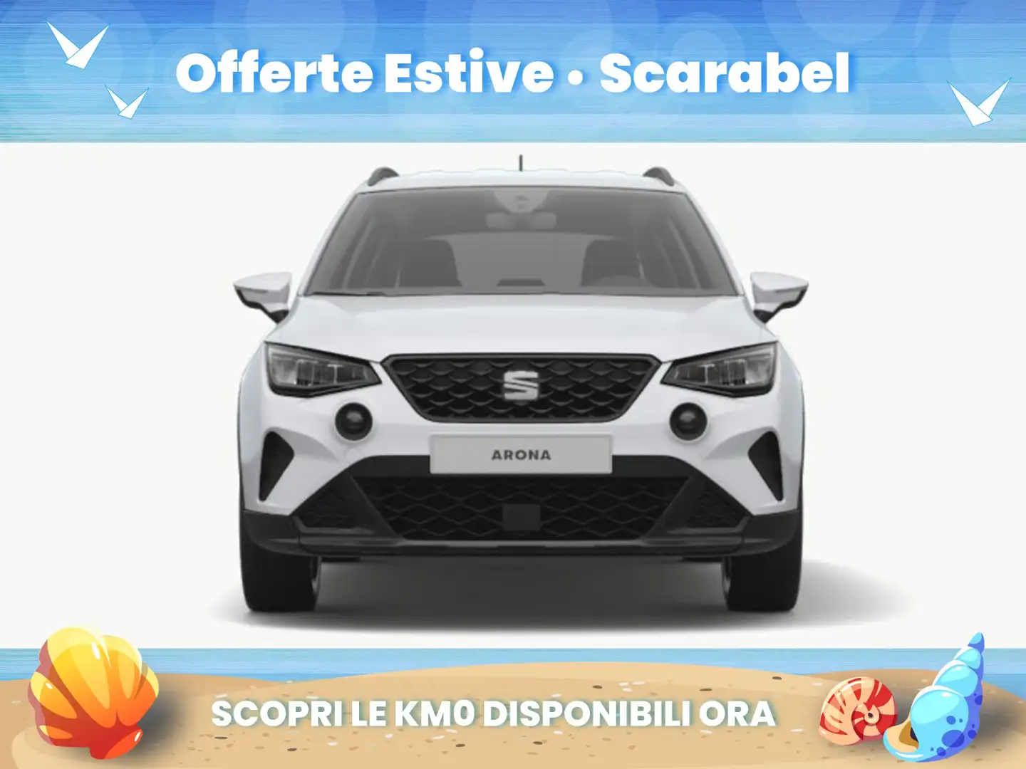 SEAT Arona 1.0 ecotsi style 115cv dsg Bianco - 2