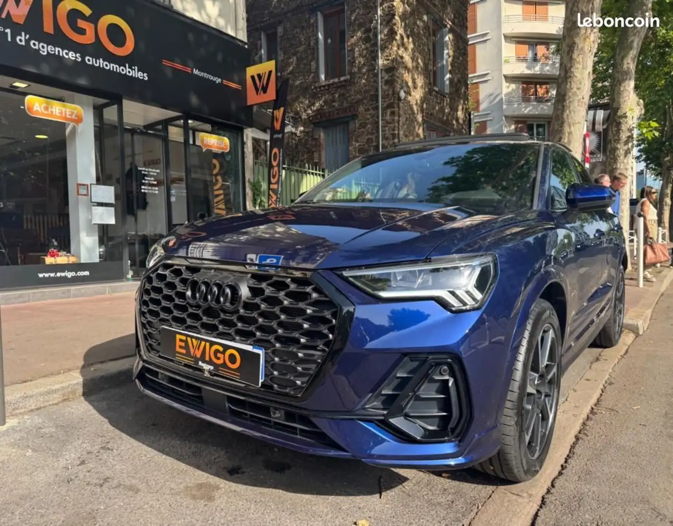 Audi Q3 1.5 35 TFSI 150 S-LINE S-TRONIC BVA Azul - 1