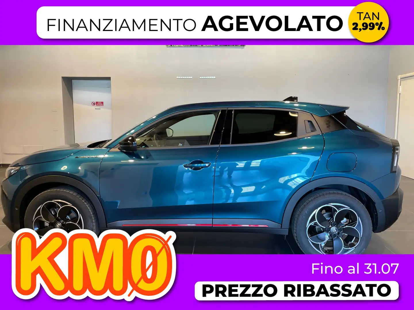 Alfa Romeo Junior elettrica speciale 156cv Blu/Azzurro - 2