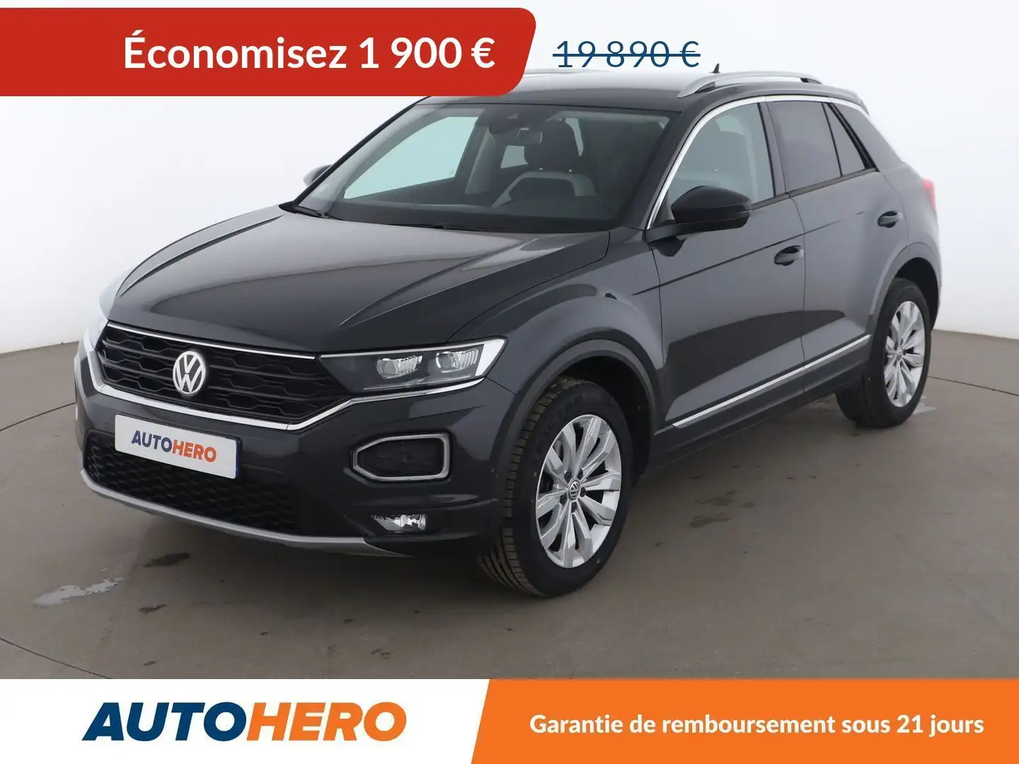 Volkswagen T-Roc 1.5 TSI EVO Carat Gris - 1