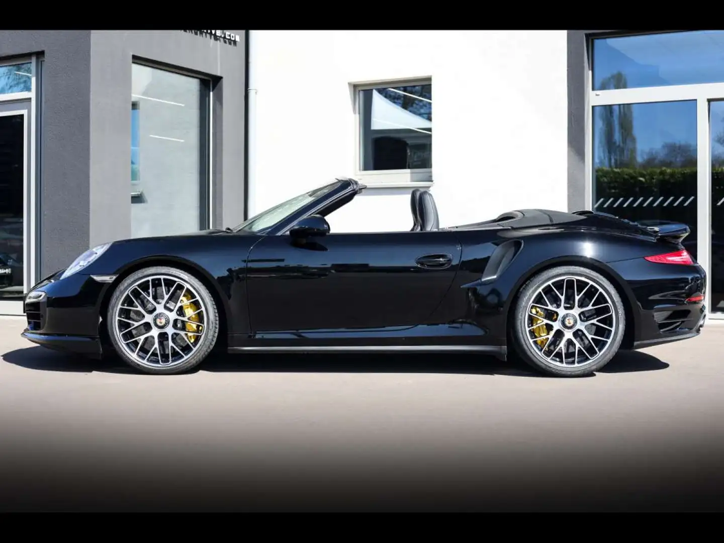 Porsche 991 .1 911 TURBO S CABRIOLET PDKBURMCARBONKERAMIK Noir - 2