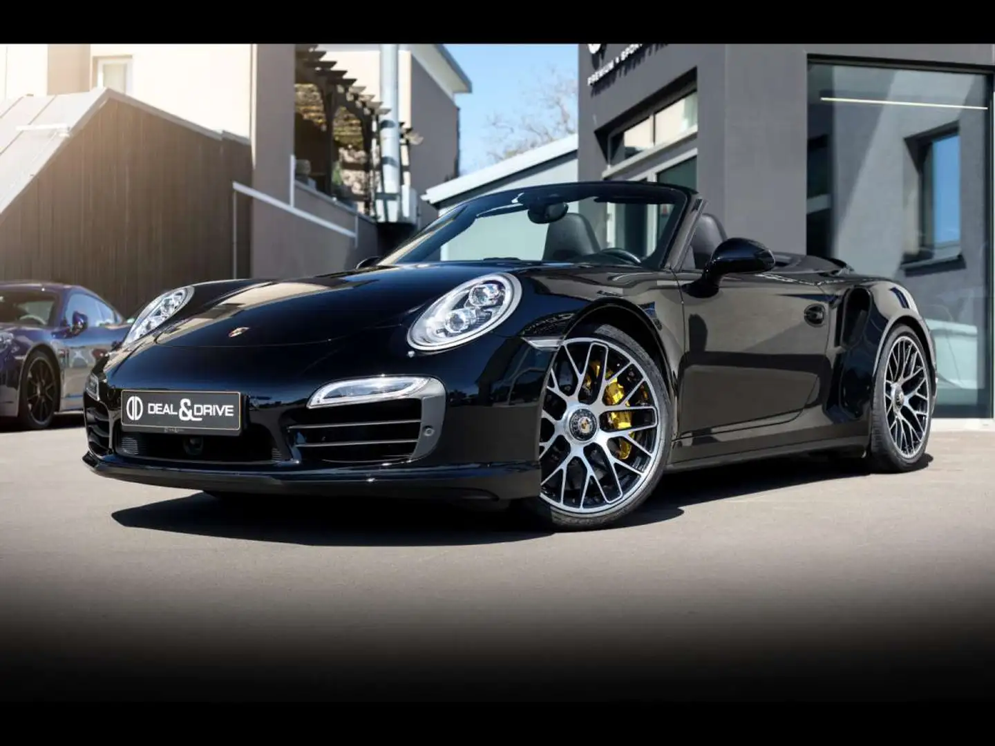 Porsche 991 .1 911 TURBO S CABRIOLET PDKBURMCARBONKERAMIK Noir - 1