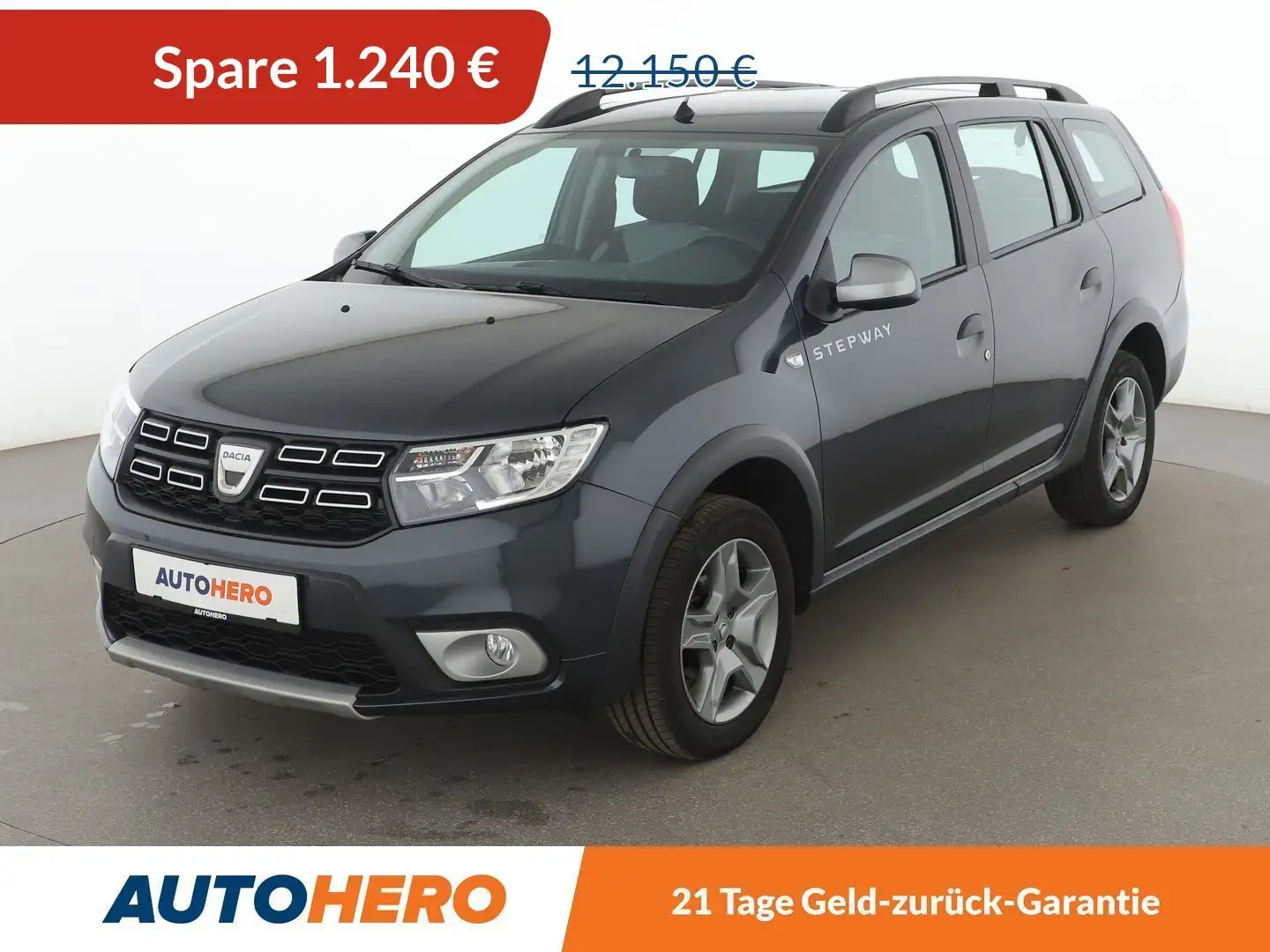 Dacia Logan 0.9 TCe Stepway*NAVI*CAM*PDC*TEMPO*KLIMA*GARANTIE* Grau - 1