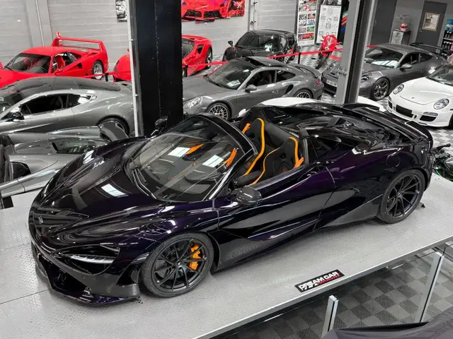 McLaren 750S S SPIDER MSO – TVA apparente PPF complet amethyst black