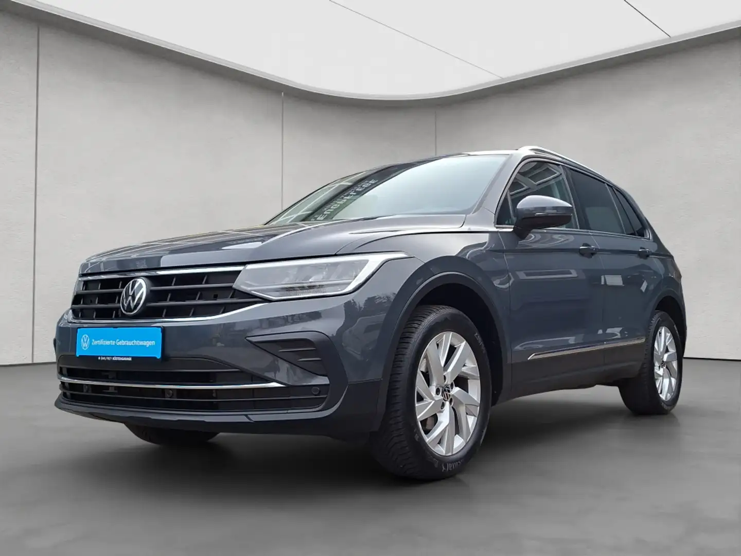 Volkswagen Tiguan 2.0 TDI 4MOTION DSG Life NAVI AHK STANDHZ Grau - 2