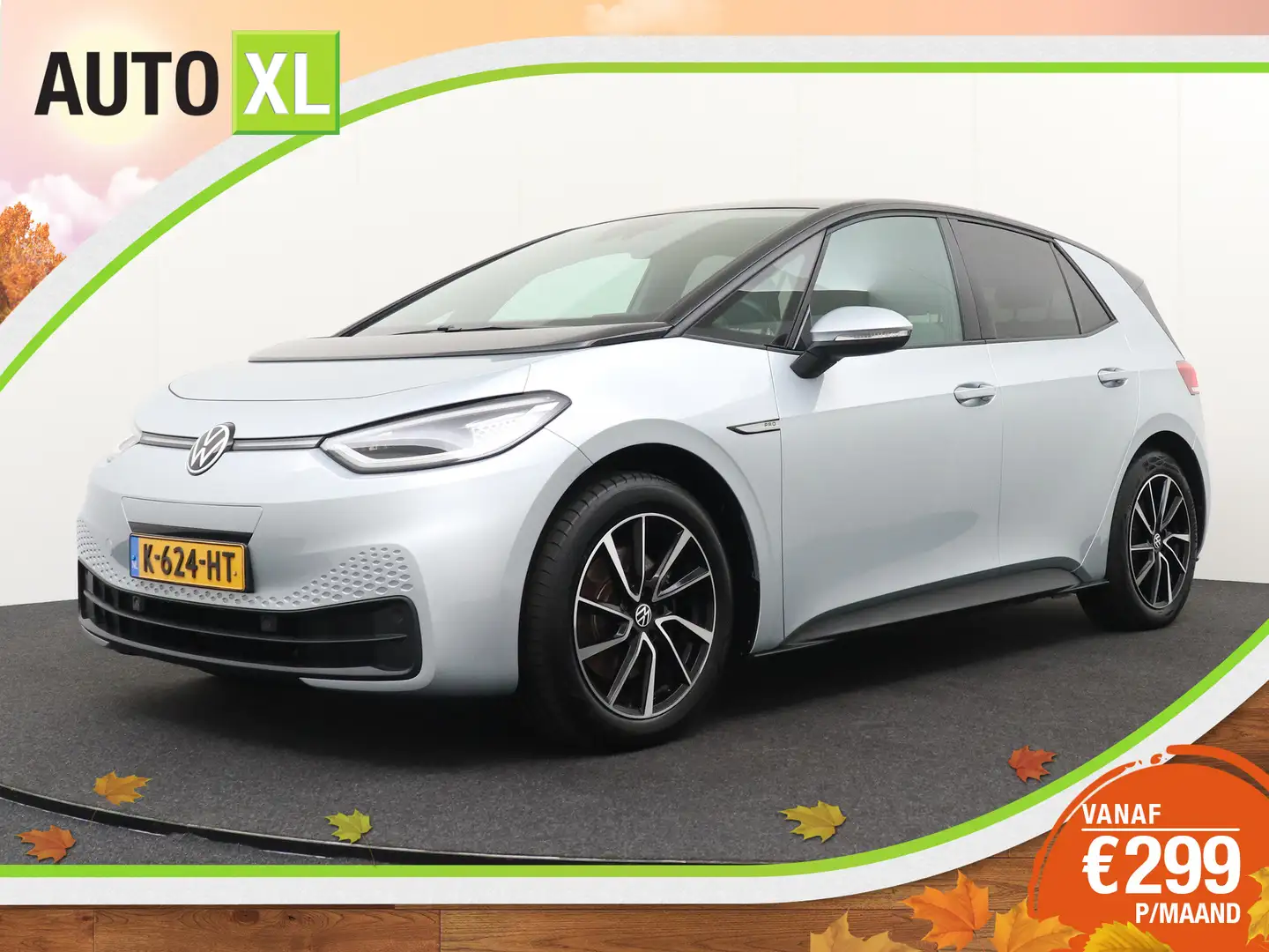 Volkswagen ID.3 204 PK Business+ 58 kWh Winterpakket CarPlay Camer Grijs - 1
