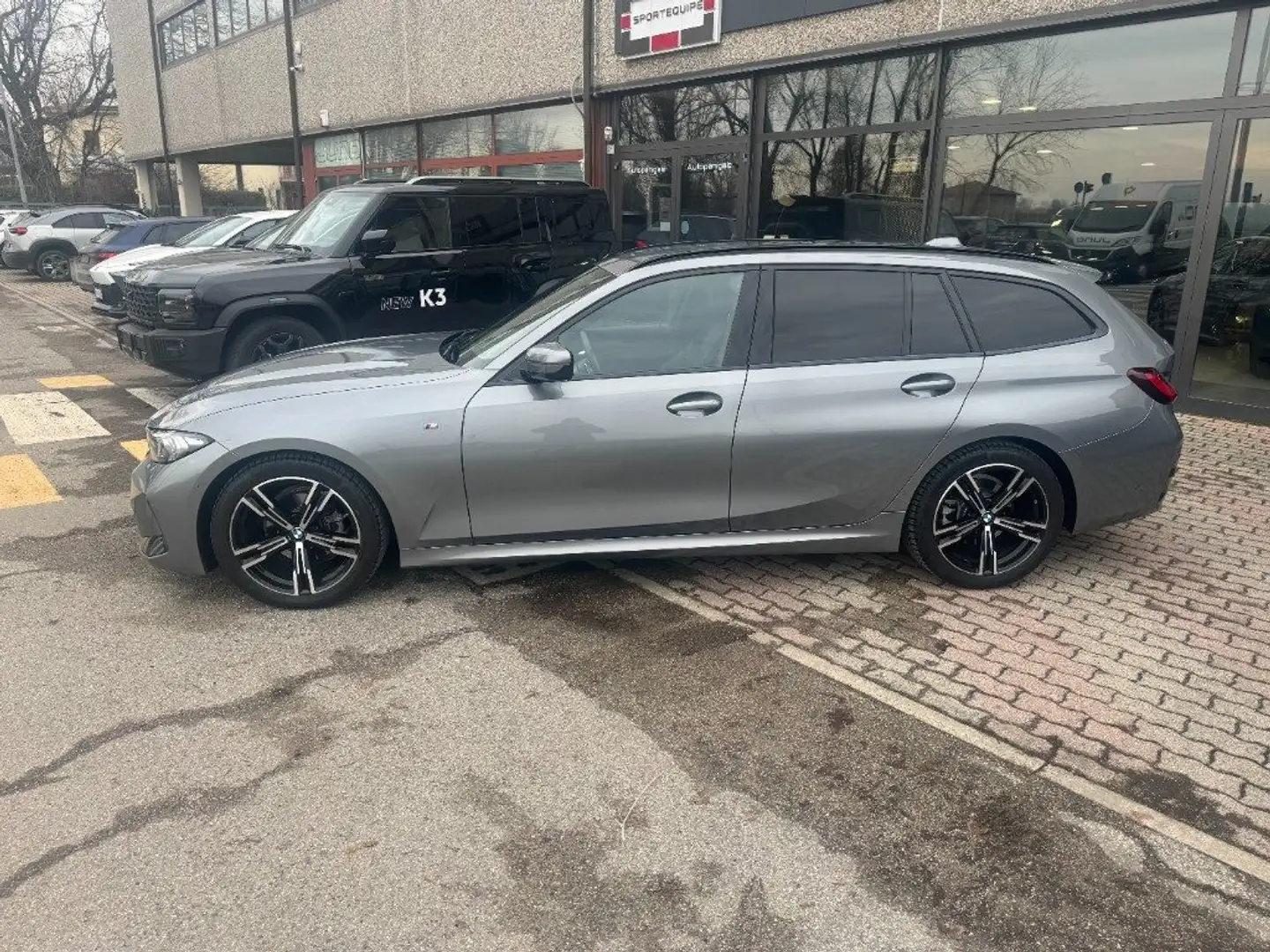 BMW 318 i Touring Msport Grigio - 2