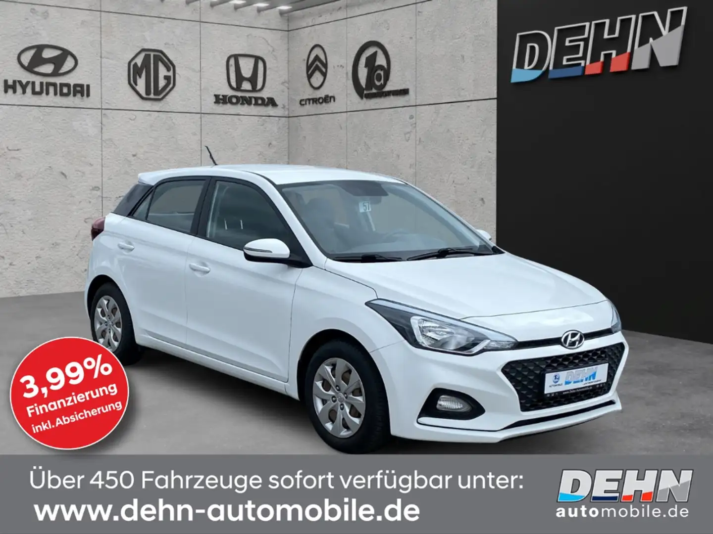 Hyundai i20 1.2 Select Klima USB Lichtsensor Multifunk. Wit - 1