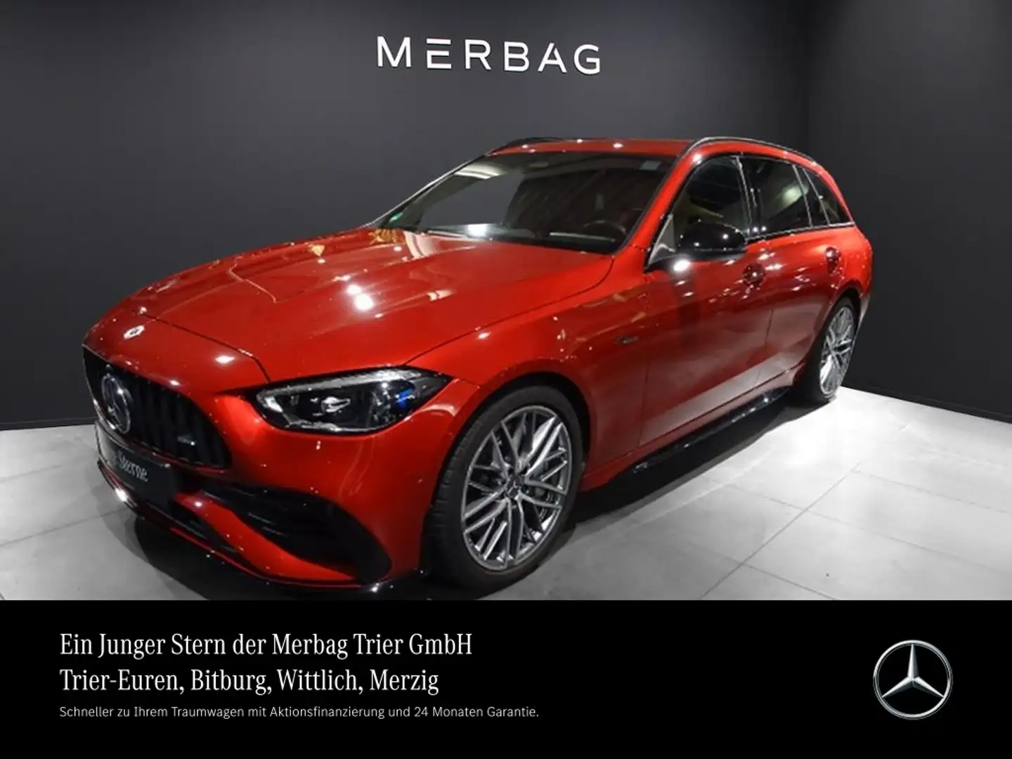 Mercedes-Benz C 43 AMG C 43 4M T * AMG Night Digital Light Keyless Go Kam Rouge - 1