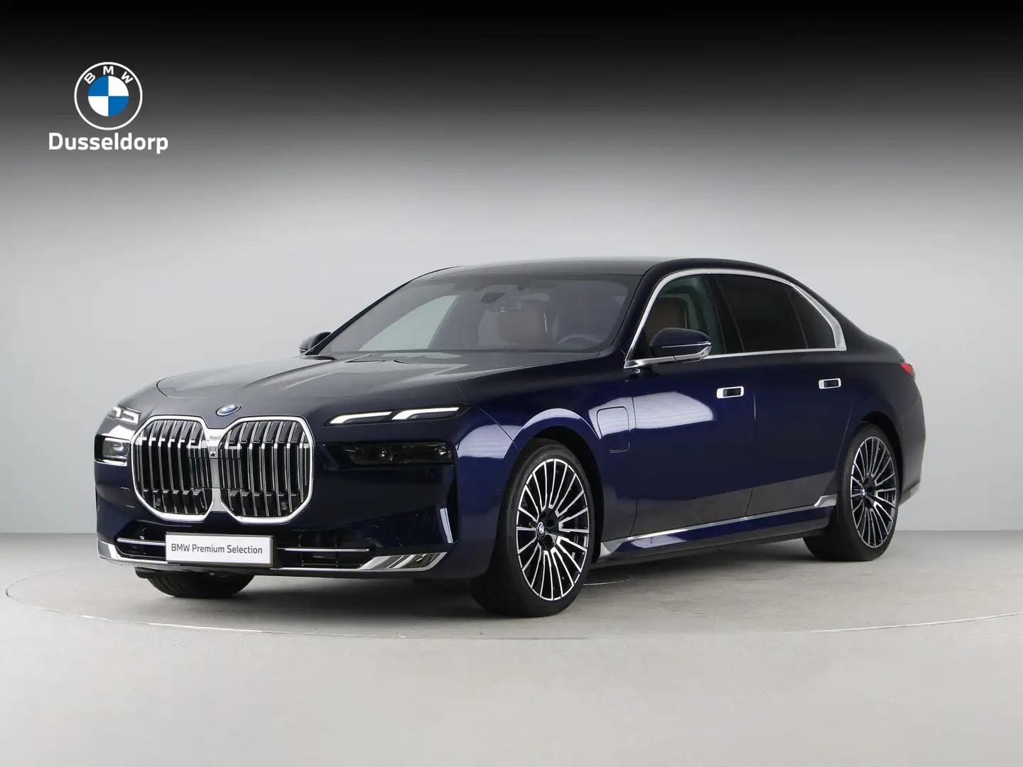 BMW 750 7 Serie 750e xDrive High Executive Bleu - 1