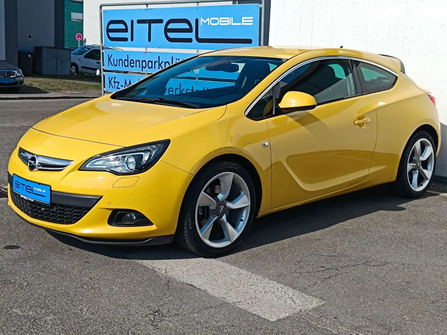 Opel Astra J GTC Innovation Navi Bi-Xenon SHZ Sarı - 1