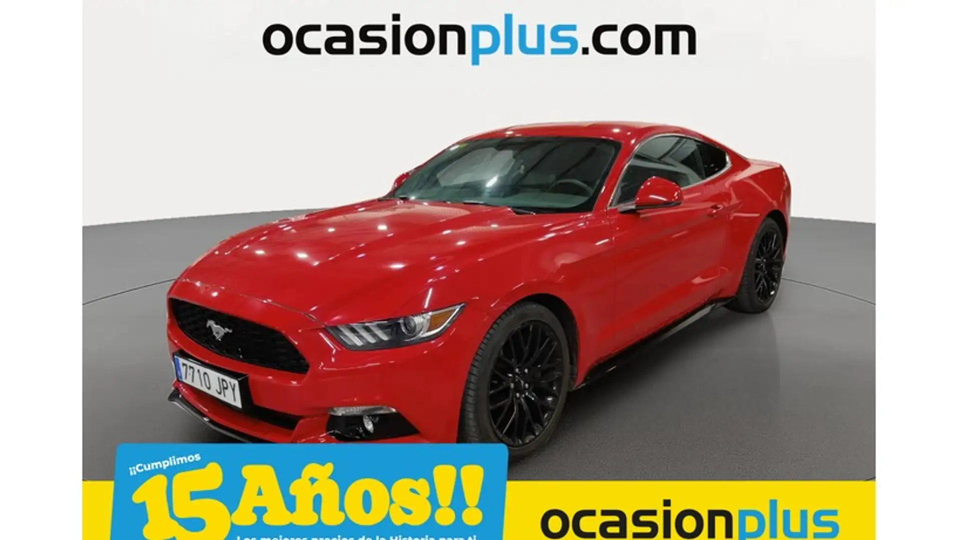Ford Mustang Fastback 2.3 EcoBoost Aut. Rojo - 1