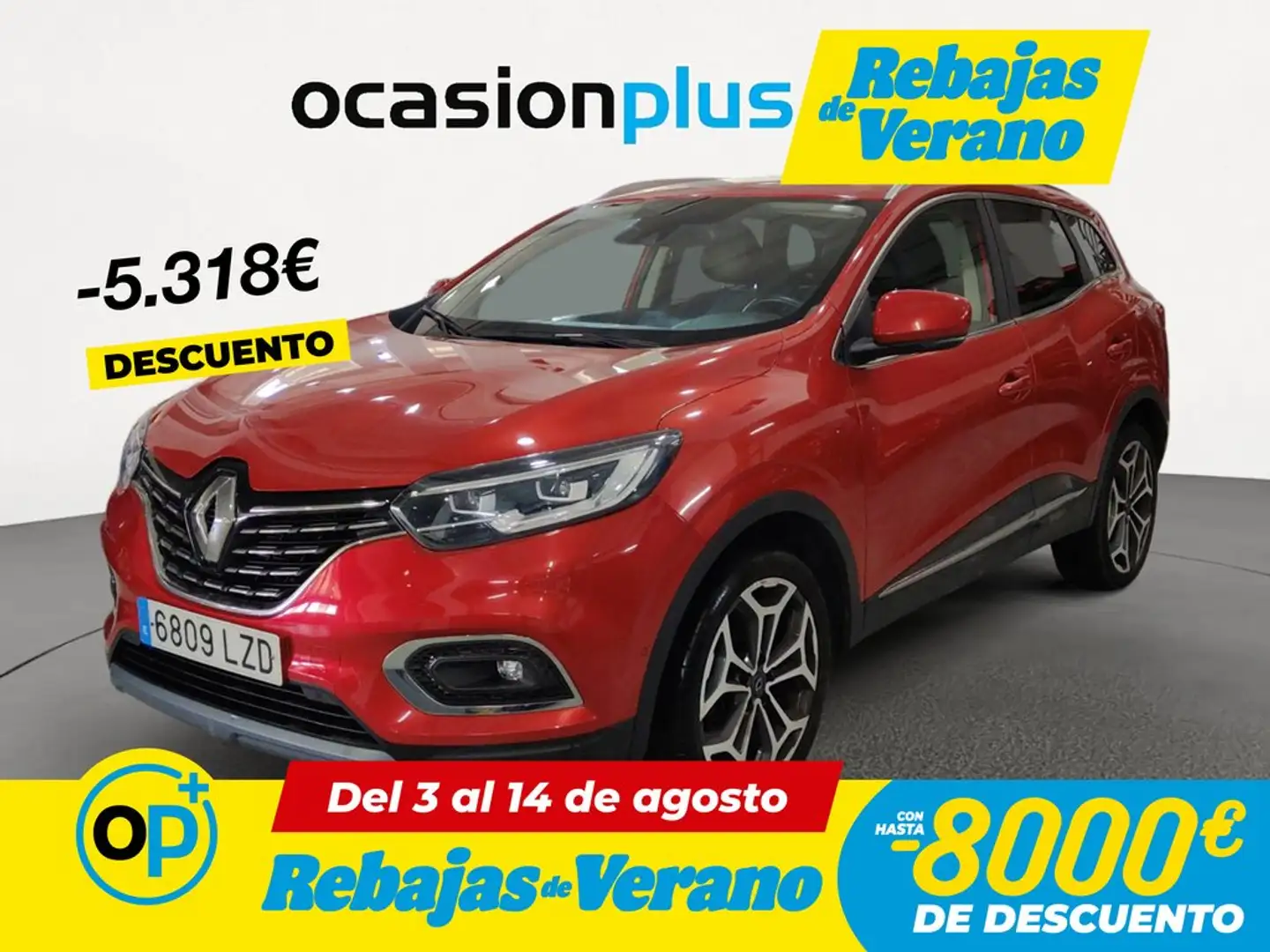 Renault Kadjar 1.3 TCe GPF Techno 103kW Rojo - 1