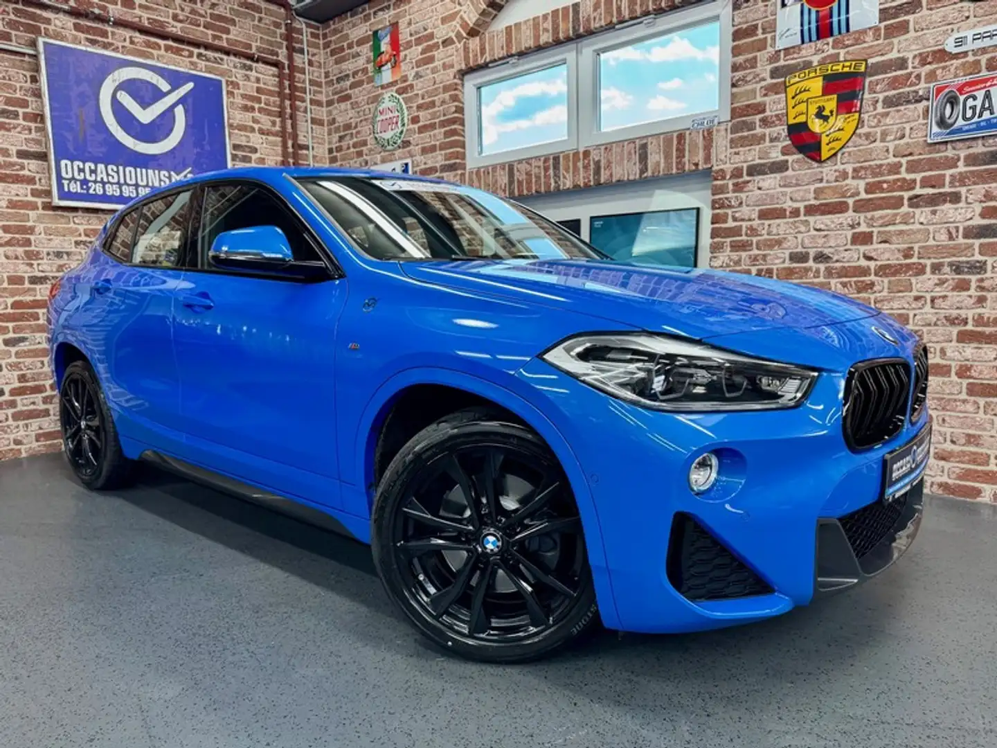 BMW X2 X2 20iA 2.0 192cv Auto xDrive M-SPORT Bleu - 1