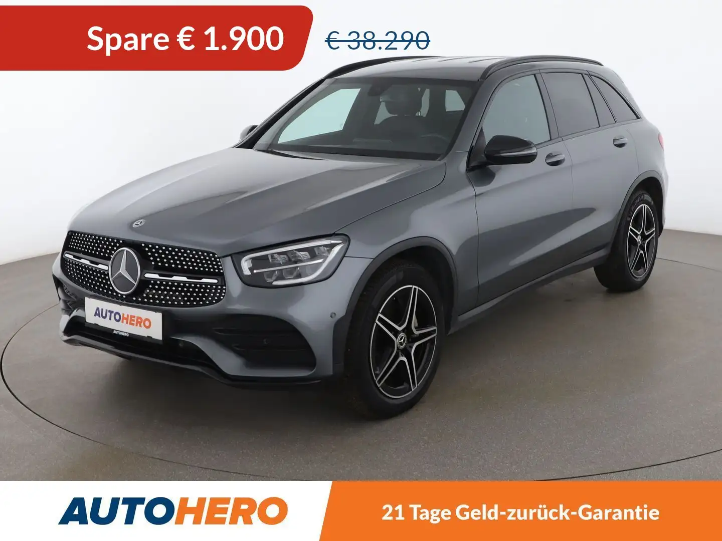 Mercedes-Benz GLC 220 GLC 220 d 4Matic AMG Line Aut. *TEMPO*CAM*AHK*NAVI Grau - 1