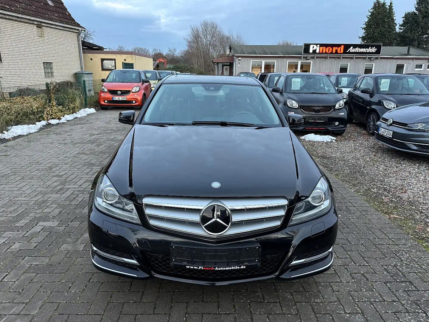 Mercedes-Benz C 350 C350 Avantgarde 4M-MEMORY-XENON-S.DACH-AHK-H&K Schwarz - 2